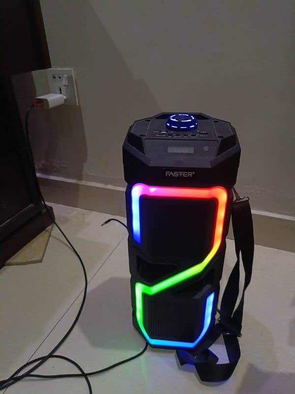 Faster rainbow 7 speaker 1