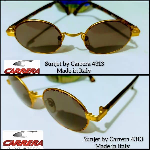 Original Diesel Ray Ban Persol Gold Plated Zeiss Carrera Rayban Hilton 2