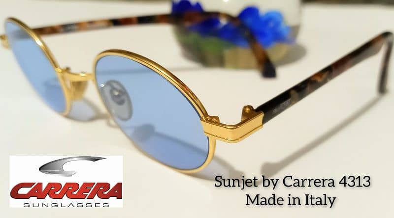 Original Diesel Ray Ban Persol Gold Plated Zeiss Carrera Rayban Hilton 12