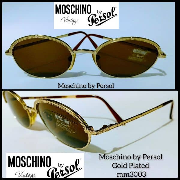 Original Diesel Ray Ban Persol Gold Plated Zeiss Carrera Rayban Hilton 15