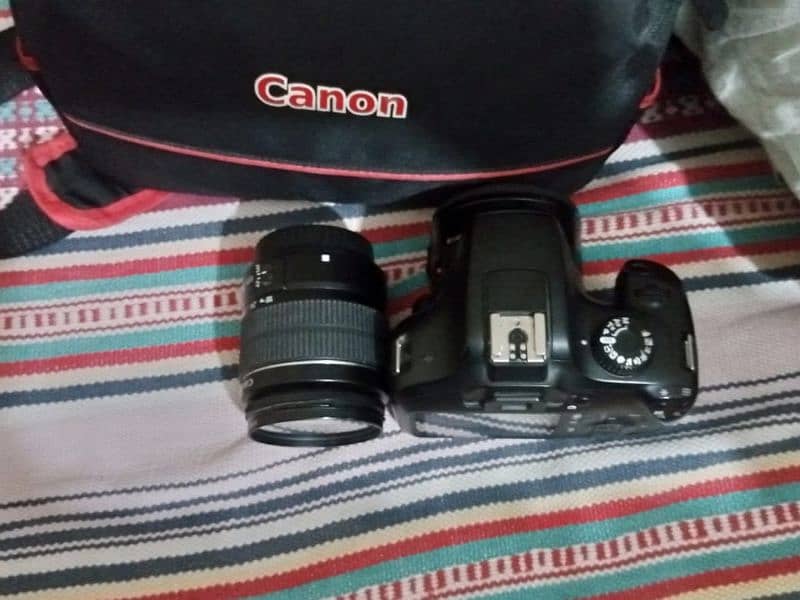 canon eos 4000d with extra lessen 6