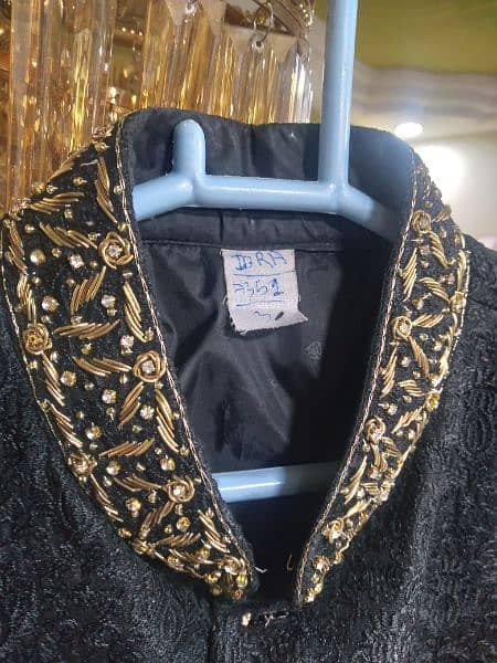 Groom Sherwani Black colour 8