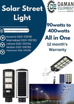 Solar Street Light - BOPU 90 Watts (Remote)