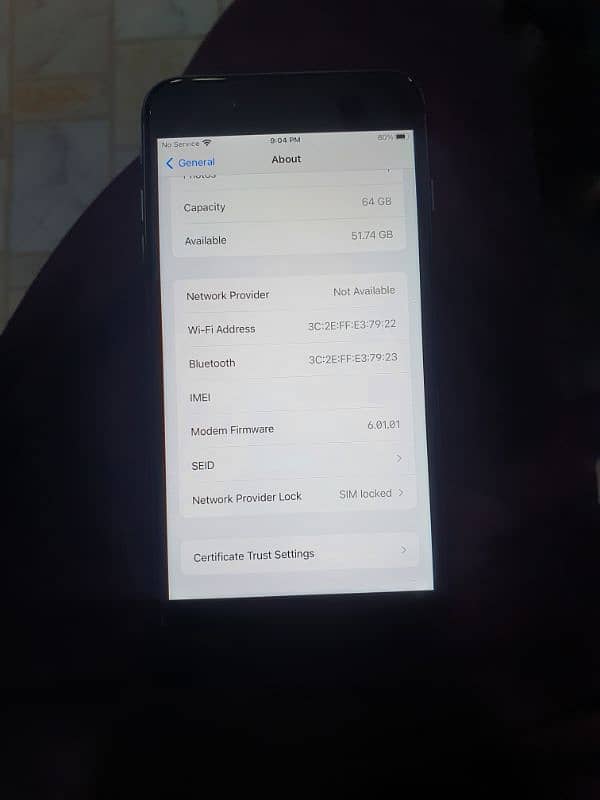 iPhone 8 plus 64gb water pack non pta 4