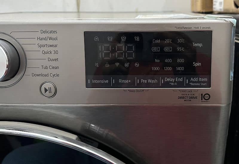 LG 10 kg automatic washing machine use only 2 months 1