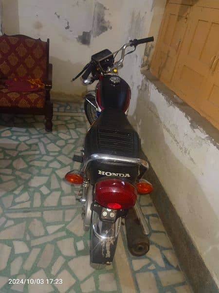 Honda 125 2020 model plaeed for 7