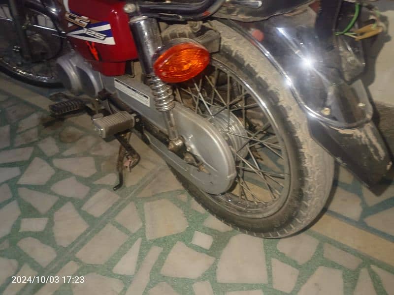 Honda 125 2020 model plaeed for 9