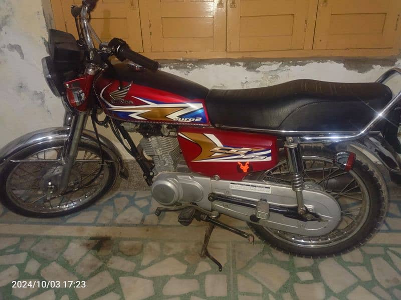 Honda 125 2020 model plaeed for 10