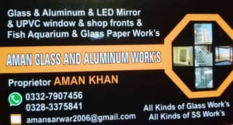 Aman glass and aluminum work's