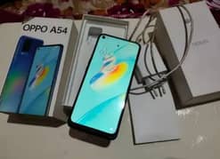 Oppo A54 128+4GB Ram With complete box