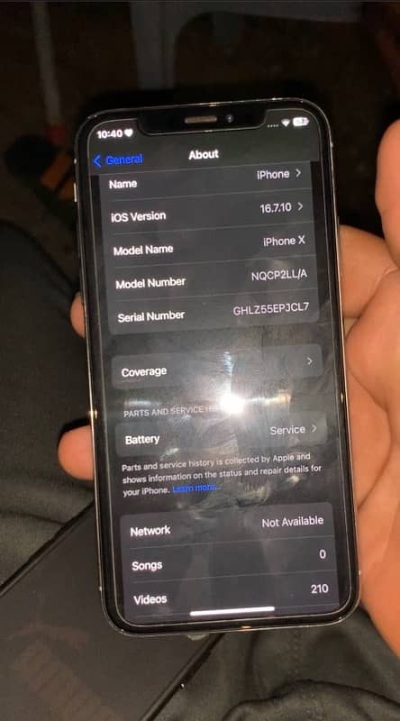 iPhone X non pta good condition 4