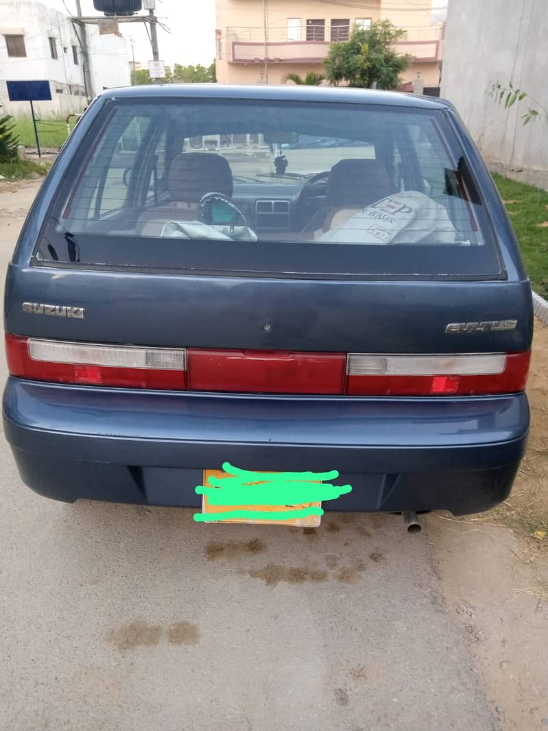 Suzuki Cultus VXRi 2008 Efi Emint Blue color 4