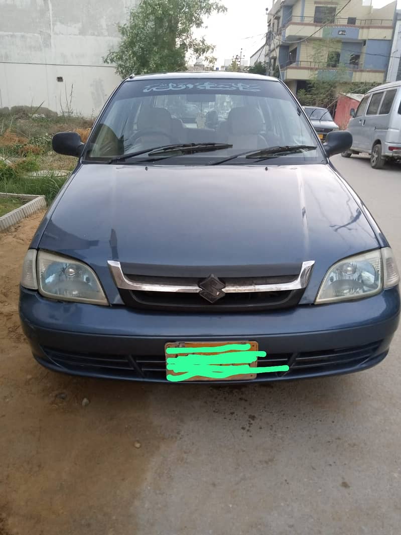 Suzuki Cultus VXRi 2008 Efi Emint Blue color 9