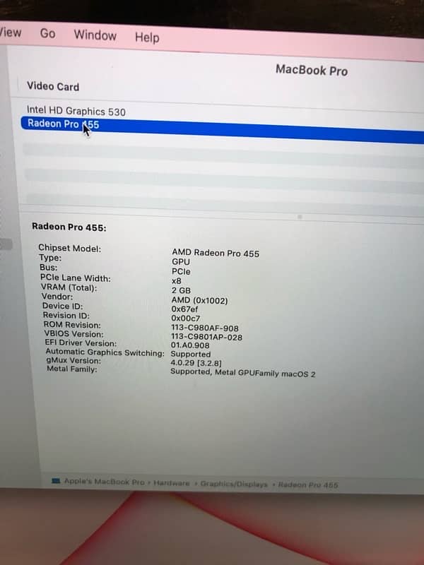 Apple Macbook pro 2016  15” argent for sale 6