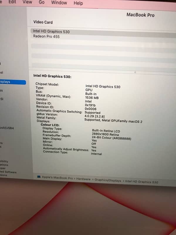 Apple Macbook pro 2016  15” argent for sale 8