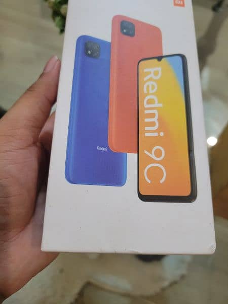 complete box redmi 9c 6