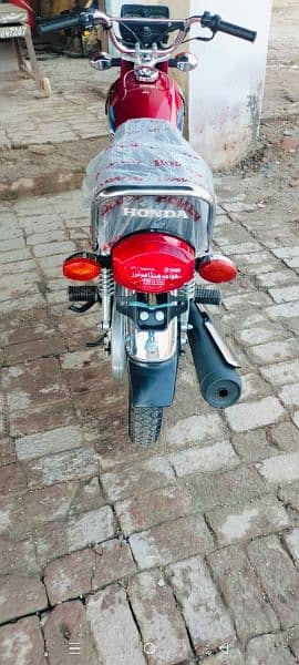 Honda cg 125 Applied for registration 2