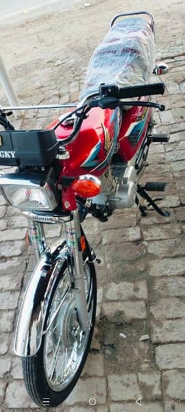 Honda cg 125 Applied for registration 4