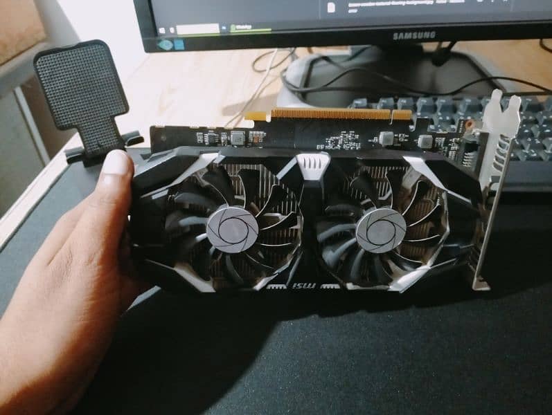 NVIDIA MSI GTX 1050 TI 4GB GRAPHIC CARD FOR RENDERING AND GAMING 3