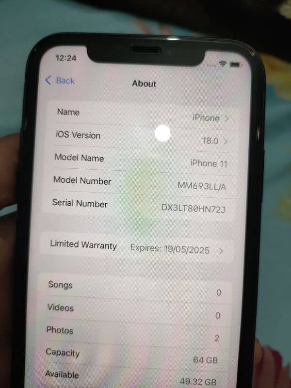 Iphone 11 64gb jv good condition 6