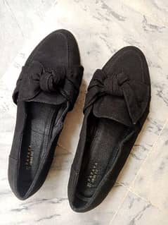 Papaya Black Shoes