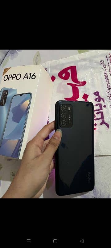 Oppo a16 for sale contact on WhatsApp number 0326 6814228 1