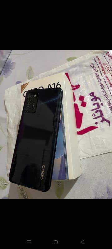 Oppo a16 for sale contact on WhatsApp number 0326 6814228 3