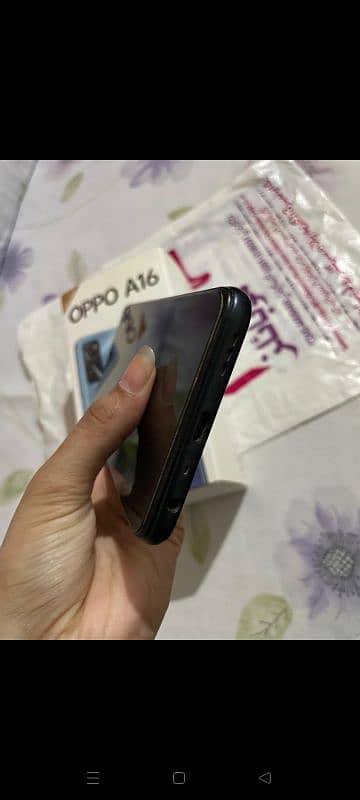 Oppo a16 for sale contact on WhatsApp number 0326 6814228 4