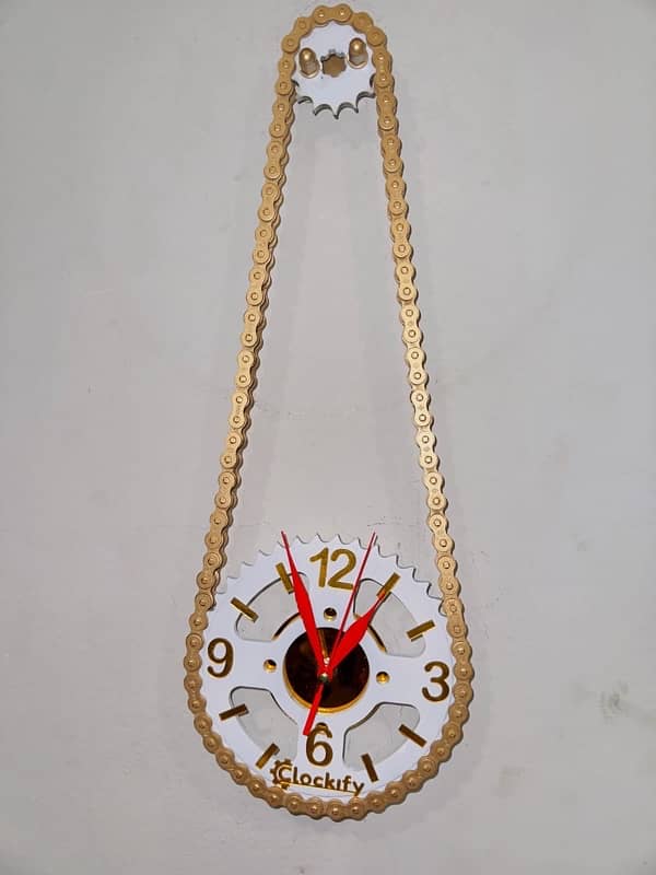 Wall Clocks Available Made by Gear Set Beautiful Item 9