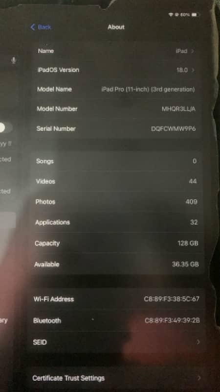 ipad pro 2021 128gb m1 chip space gray 5