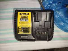 DeWalt ON original charger & 12. V battery &  18V impact on conditions