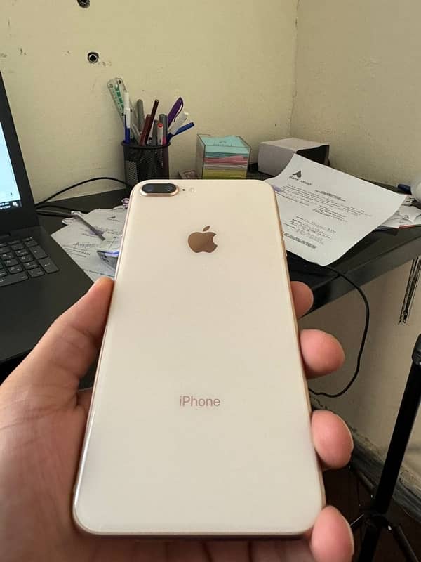 iPhone 8 Plus | PTA approved | 64GB | Golden 7