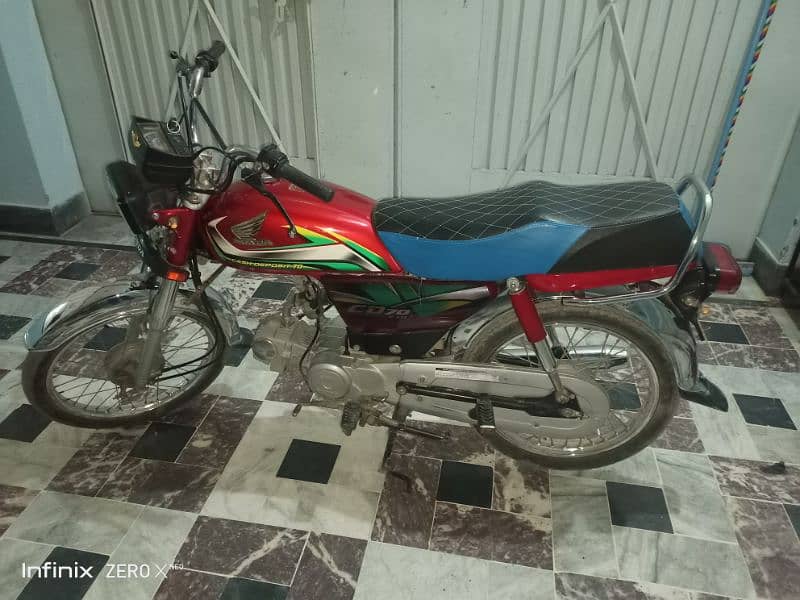 Honda cd 70 urgent sale 14