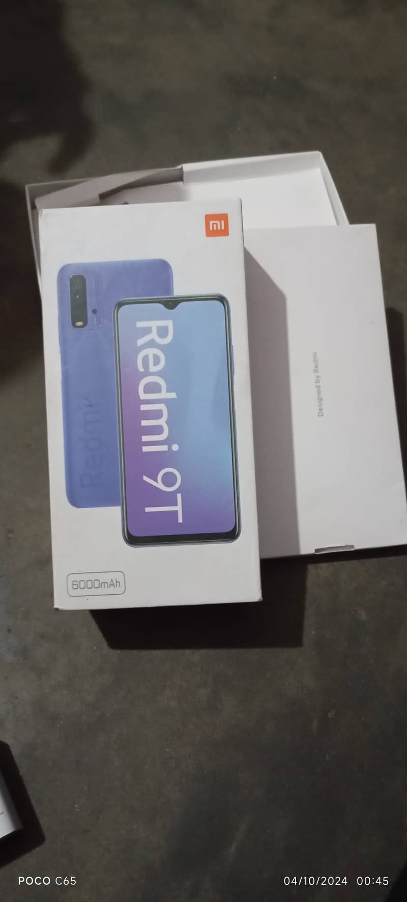 redmi 9t 6 GB 128 GB complete Saman 2