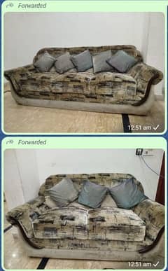 5 seater Sofa set for sale 0