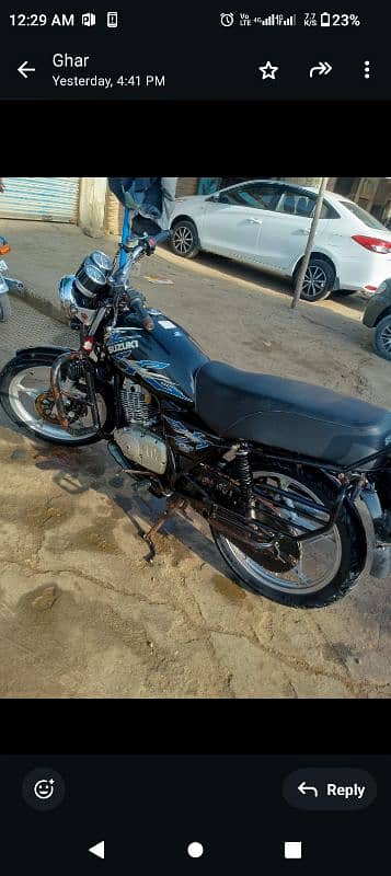 bike Suzuki 150 4