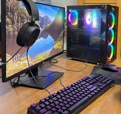 GAMING PC w/ 280 Hz MONITOR & ALL BOXES