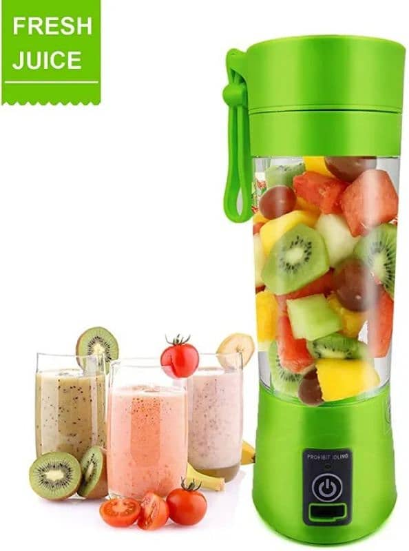 Dat D-73 Portable USB Electric Juicer Bottle Blender 380ml 2