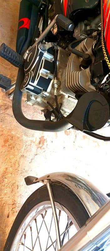 honda 125 2021 model just like new 4