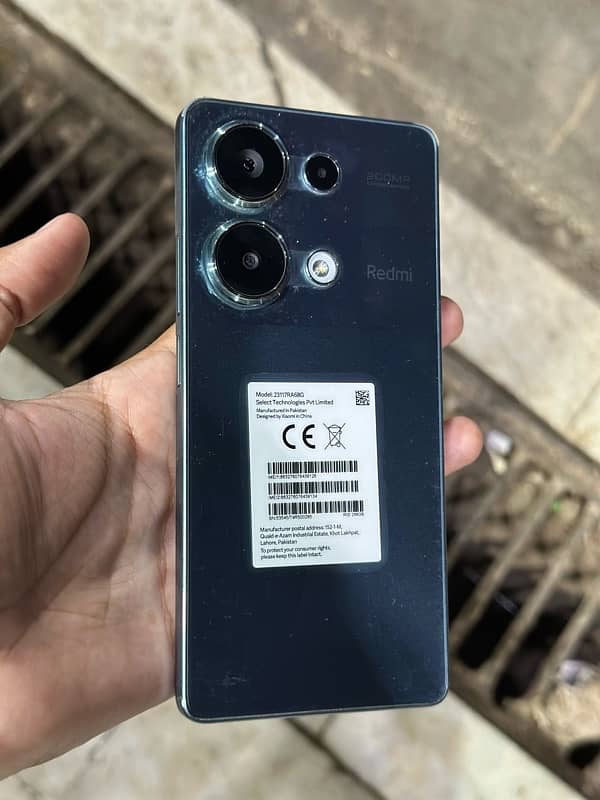 Redmi note 13 pro 8+8/256 condition 10/10 onehand  use 2