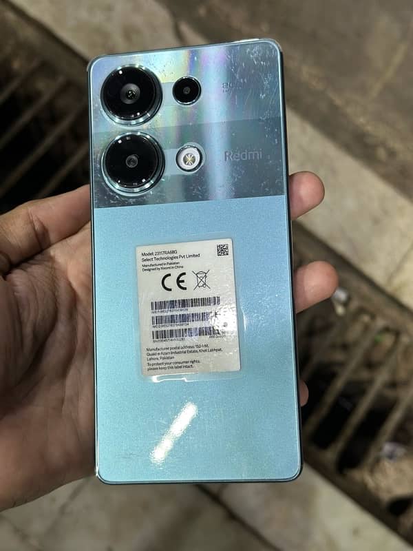 Redmi note 13 pro 8+8/256 condition 10/10 onehand  use 6