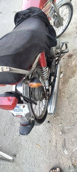 SUPER POWER BIKE VIP GENUINE CONDITION ORIGINAL NUMBER PLATE 6