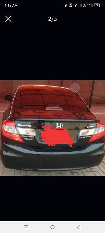 Honda Civic Prosmetic 2014 1