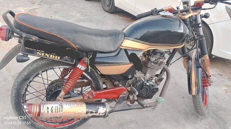 Super Star 125 Deluxe Model 2011 Registration Hyderabad 3