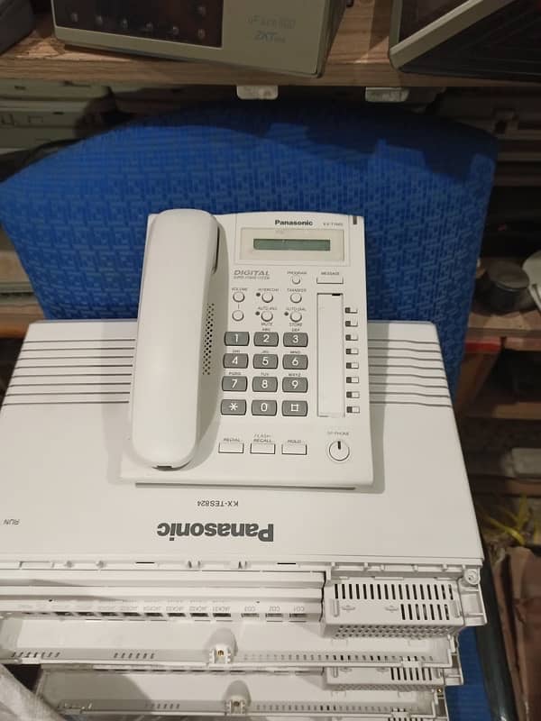 Panasonic Tes-824 Telephone Exchange Read add first price on call 2