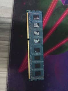 2GB DDR3 1600mhz RAM,USED 0