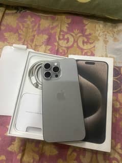 iPhone 15pro max 256gb npn pta jv