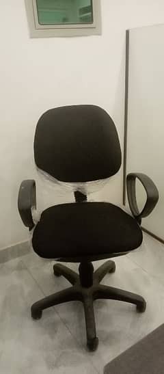 2 Pair of Black office chairs