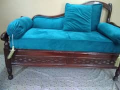 sofa with cushions