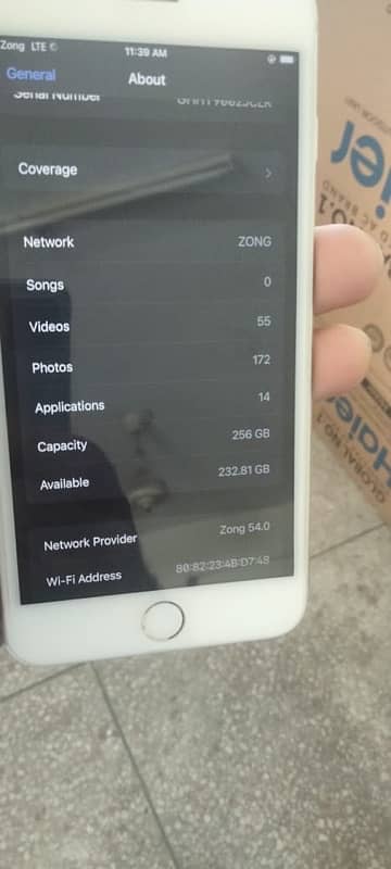 iPhone 8plus PTA proof  256Gb 3